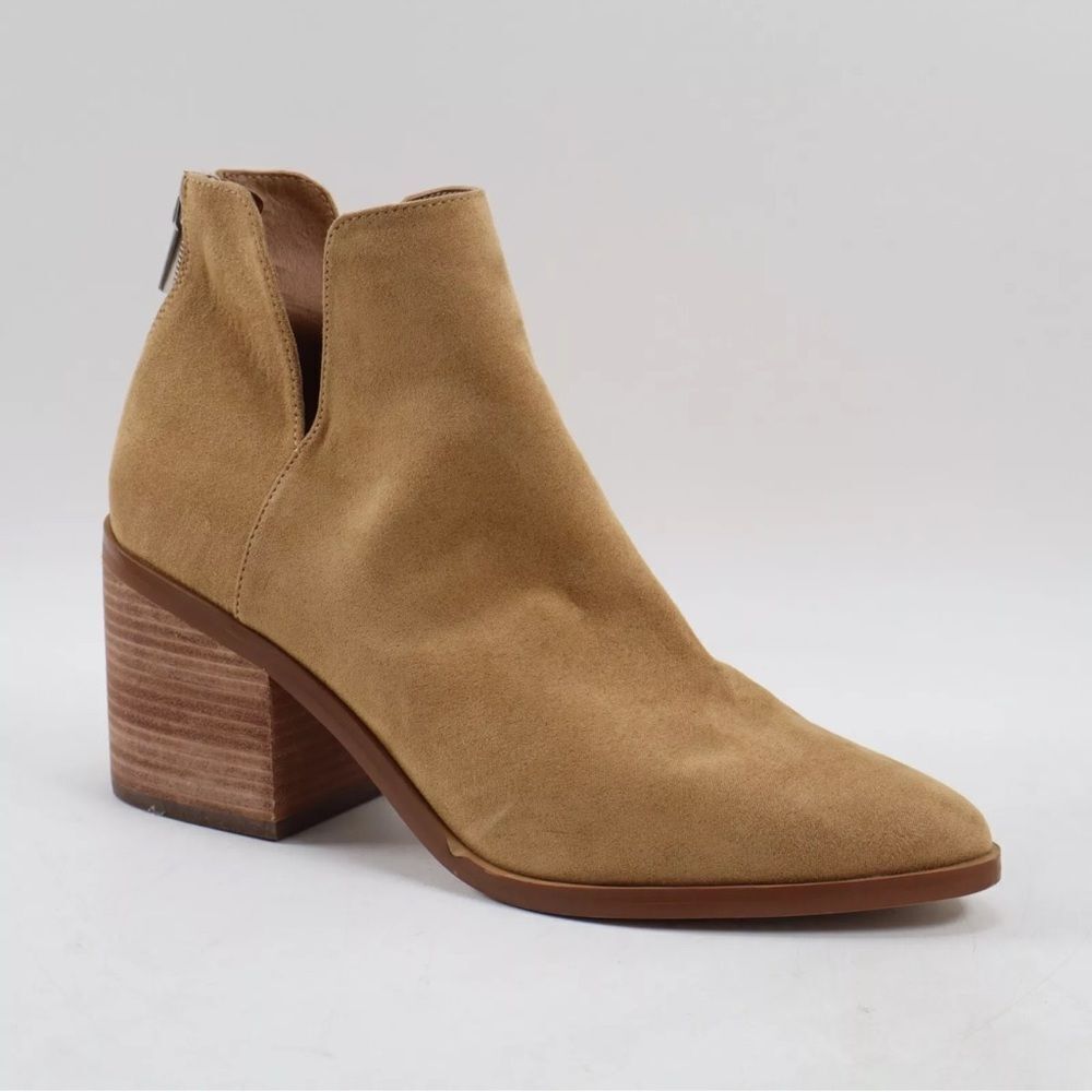 Nordstrom BP. Brynne Pointed Toe Ankle Boots, Chestnut, 9